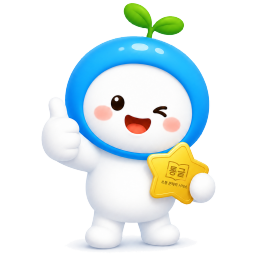 칭찬 배지를 든 통글 캐릭터